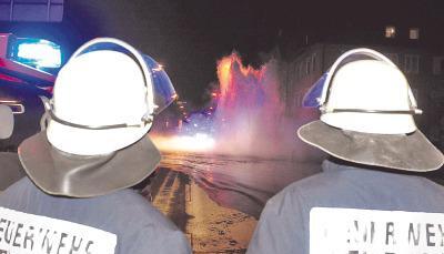 Rekord bei geplatzten Wasserleitungen Rekord bei geplatzten Wasserleitungen