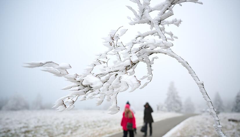 Schnee zu Weihnachten wird es nur vereinzelt geben.