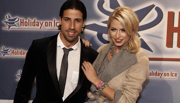 Sami Khedira und seine Freundin Lena Gercke. Foto: Georg Wendt Sami Khedira und seine Freundin Lena Gercke. Foto: Georg Wendt