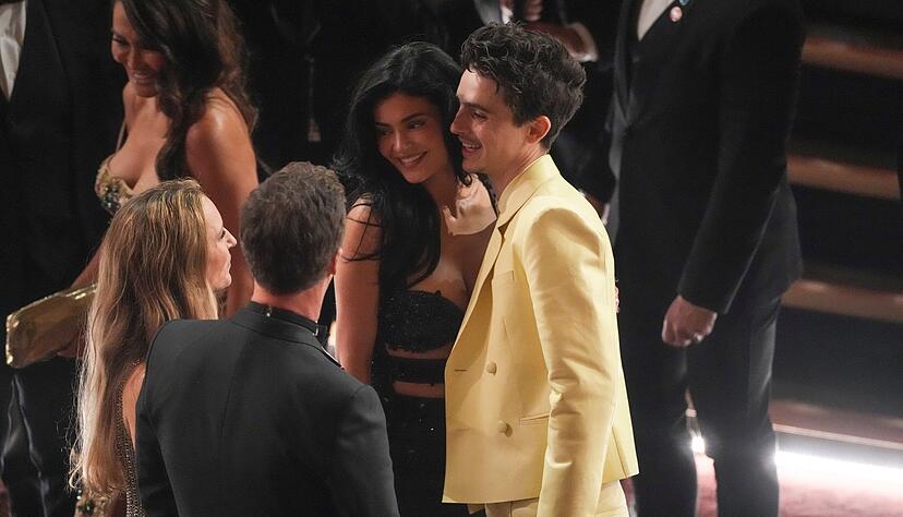 Kylie Jenner und Timothee Chalamet bei der letzten Oscar-Verleihung. (Archivbild)