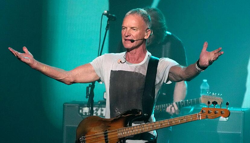 Rockstar Sting muss krankheitsbedingt Auftritte absagen. (Archivbild)
