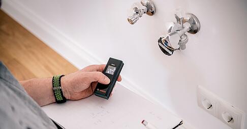 Laser-Entfernungsmessger&auml;te messen Distanzen in Sekunden aus.