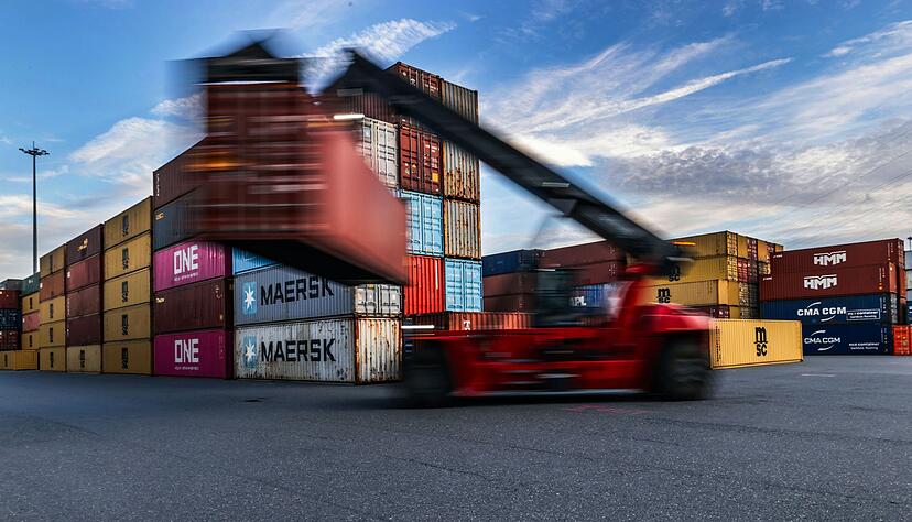 H&ouml;here Z&ouml;lle belasten die Exporte, aber es ist Erholung in Sicht. (Symbolbild)