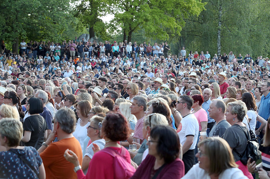Rea Garvey im Wertwiesenpark