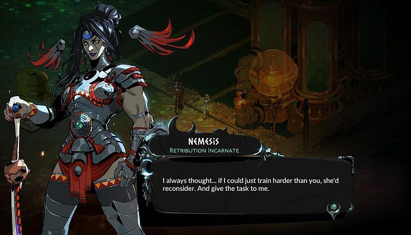 In voller Montur: Nemesis ist ein weiterer Charakter im Spiel &laquo;Hades 2&raquo; - in welcher Beziehung steht sie zu Melino&euml;?