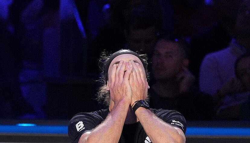 Zverev vergab im Laufe des Spiels so manche Chancen. Zverev vergab im Laufe des Spiels so manche Chancen.