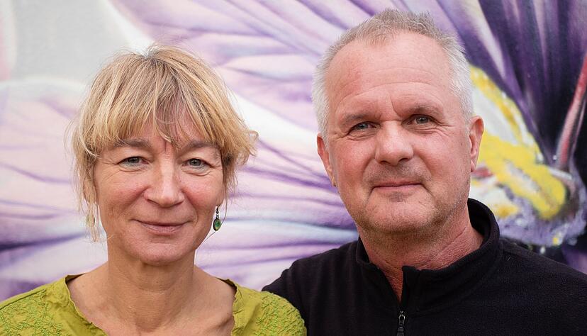 Andrea Wagner und Frank Spieth brachten den Safran zurück nach Altenburg.