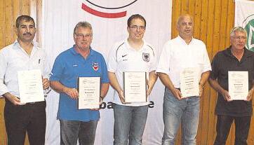 Meister aller Klassen: T&uuml;rkspor Eppingen, TSV Obergimpern, SG Waibstadt II, SG Untergimpern, Reserve SV Hilsbach.