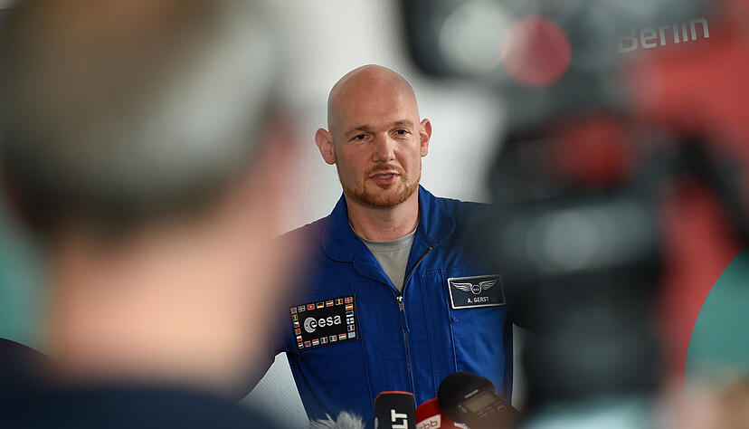 Alexander Gerst. Foto: dpa