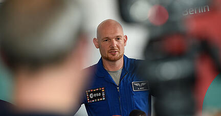 Alexander Gerst. Foto: dpa