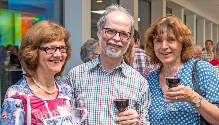 Ingrid und Georg Kolb (von links) im Gespräch mit Andrea Heß.
Fotos: Mario Berger Ingrid und Georg Kolb (von links) im Gespräch mit Andrea Heß.
Fotos: Mario Berger