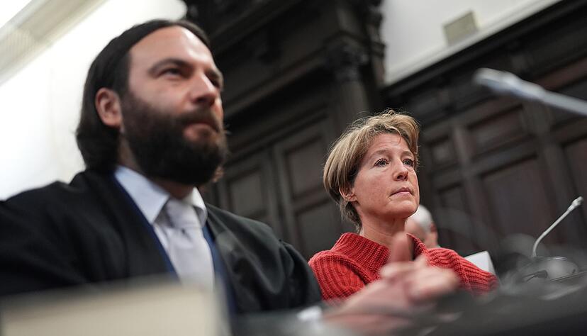 Christina Block steht seit einem halben Jahr in Hamburg vor Gericht, weil sie den Auftrag zur Entf&uuml;hrung ihrer Kinder erteilt haben soll.