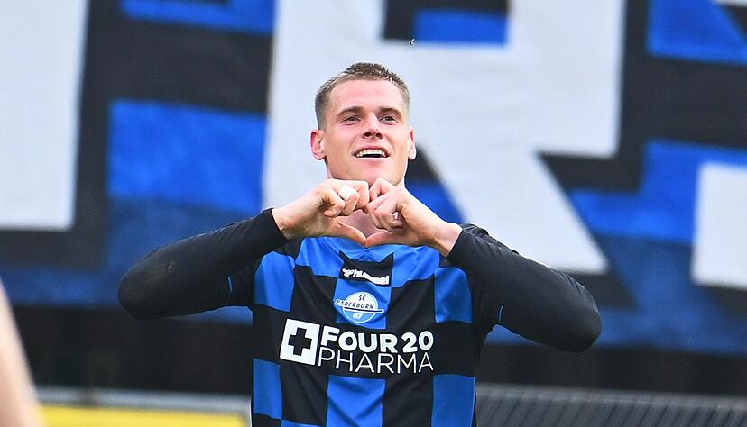 Steffen Tigges war der Matchwinner des SC Paderborn gegen Dresden.