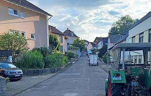 Die Neckarsulmer Bleichstraße, „die erste Fahrradstraße“ der Stadt. Die Neckarsulmer Bleichstraße, „die erste Fahrradstraße“ der Stadt.