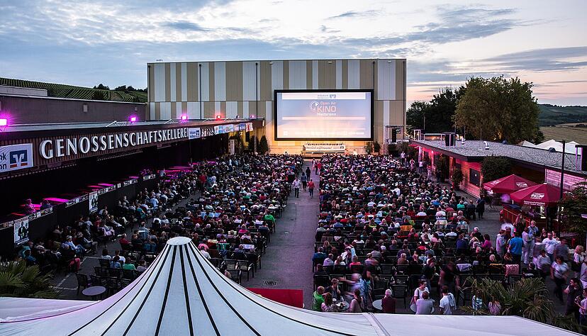So voll wie im letzten Jahr wird es beim diesjährigen Heilbronner Open-Air-Kino in der Weingärtnergenossenschaft nicht werden. Foto: privat
