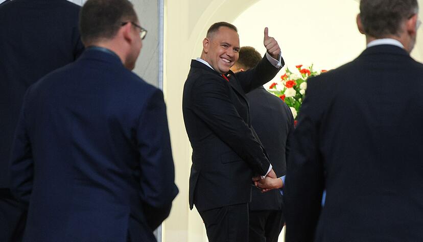 Polens neuer Pr&auml;sident Karol Nawrocki hat den Amtseid abgelegt. (Foto aktuell)