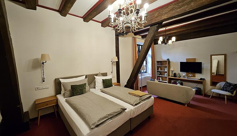 Ein Blick in ein „Doppelzimmer Superior“. Ein Blick in ein „Doppelzimmer Superior“.
