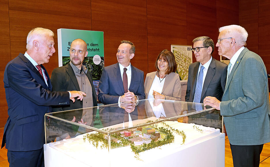Kretschmann und Wissing besuchen KI-Innovationspark