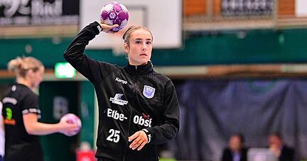 Sinah Hagen ist − Stand heute − die einzige Spielerin im Neckarsulmer Kader der nächsten Saison, die aus Baden-Württemberg stammt.
Foto: Der Sportfotograf/Felix Schlikis