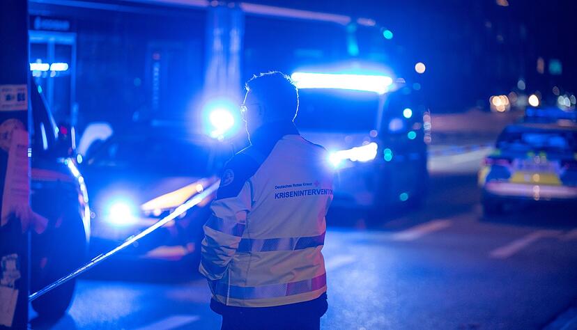 Der Einsatz der Polizei lief am Abend noch.