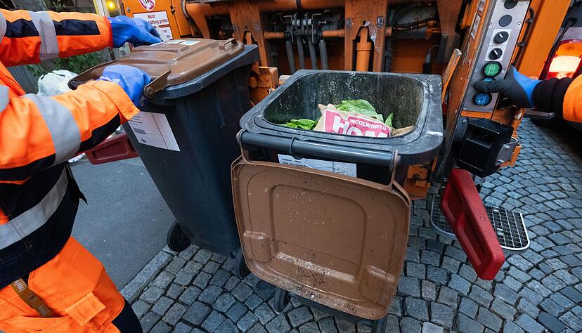In den Biotonnen finden sich häufig Störstoffe. (Bild-Archiv)