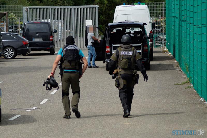 Raubüberfall auf Baumarkt in Ellhofen