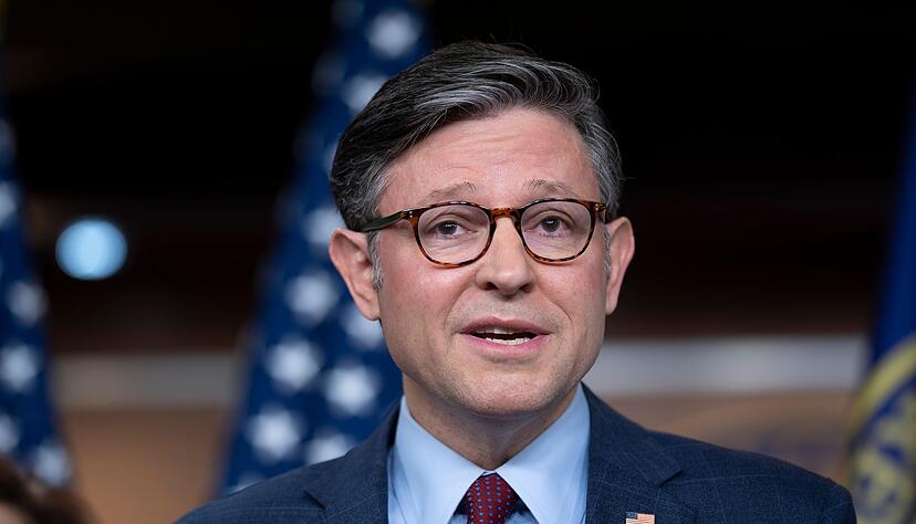 Der republikanische Vorsitzende des Repräsentantenhauses, Mike Johnson, rechnet nicht mit einer dritten Amtszeit Trumps. (Archivfoto) Der republikanische Vorsitzende des Repräsentantenhauses, Mike Johnson, rechnet nicht mit einer dritten Amtszeit Trumps. (Archivfoto)