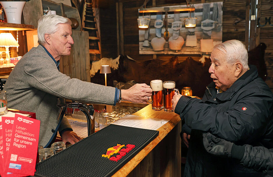Von 11 bis 13 Uhr schenkt der Chefredakteur der Heilbronner Stimme aus.