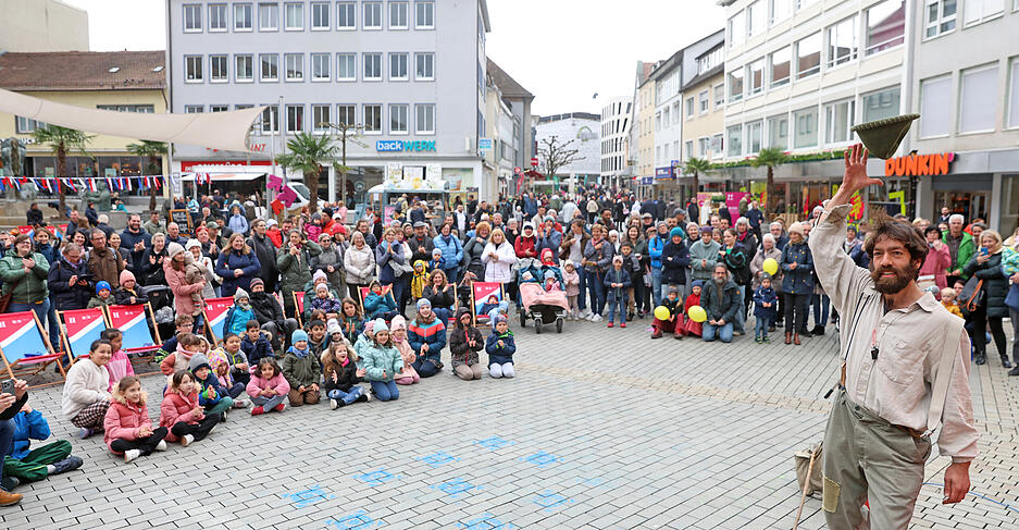 Nicht nur das Publikum ist begeistert.