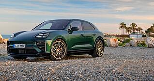 Leicht gewachsen: Der neue Macan misst jetzt 4,78 Meter in der Länge. Bis zu 22 Zoll große Räder sind verfügbar.