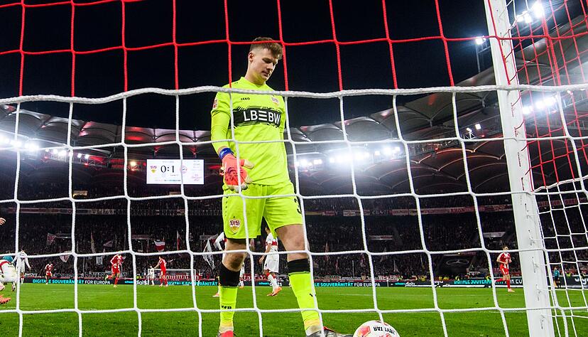 Erwischte einen schwachen Tag: VfB-Keeper Alexander Nübel. Erwischte einen schwachen Tag: VfB-Keeper Alexander Nübel.