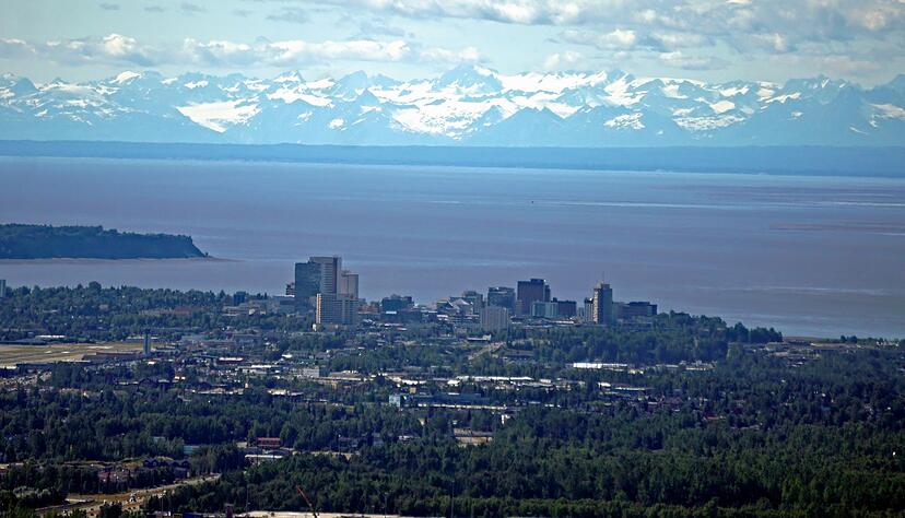 Die Stadt Anchorage ist Schauplatz eines Treffens zwischen US-Pr&auml;sident Trump und dem russischen Pr&auml;sidenten Putin.