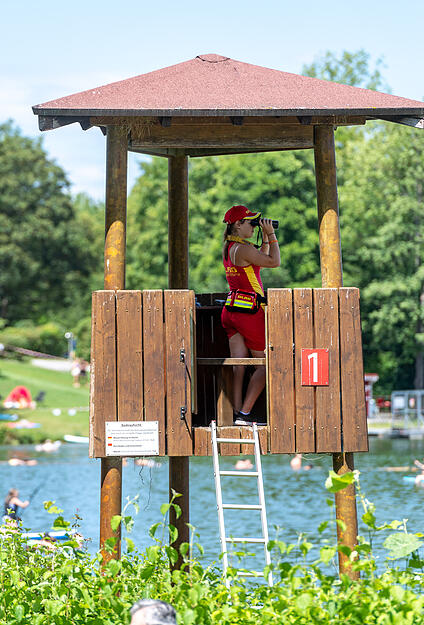 DLRG am Breitenauer See