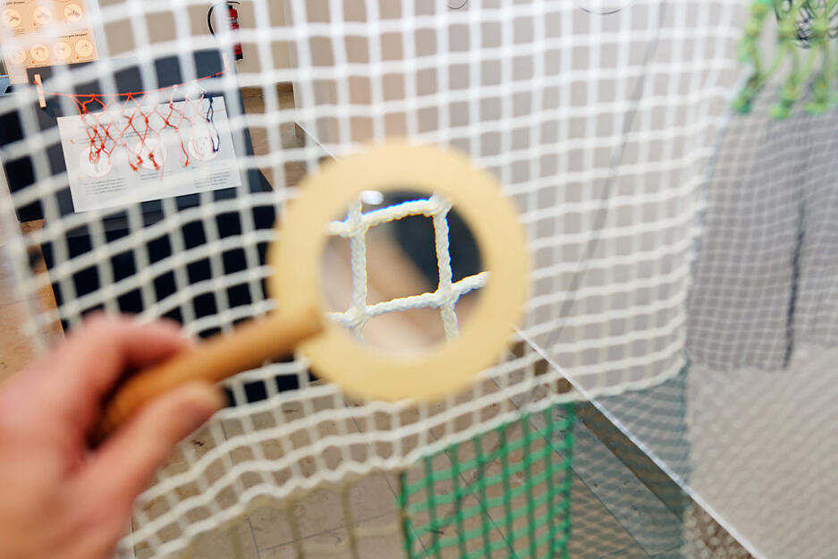 Impressionen aus der Mitmach-Ausstellung "Gib Stoff!"