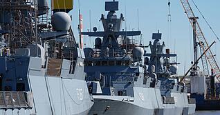 Ausschlaggebend f&uuml;r die vollstreckten Haftbefehle sei eine versuchte Sabotagehandlung an der Korvette &laquo;K&ouml;ln&raquo; gewesen, hei&szlig;t es. (Archivbild)