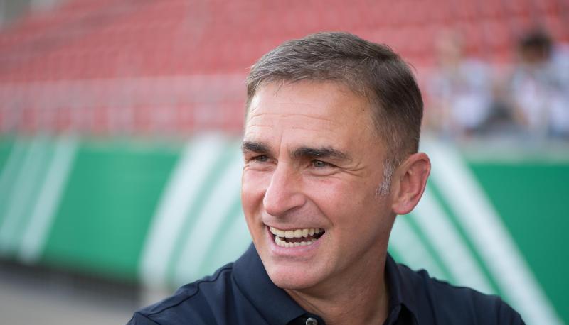 Stefan Kuntz steht vor seinem Pflichtspiel-Debüt als Trainer der deutschen U21-Nationalmannschaft. Foto: Swen Pförtner