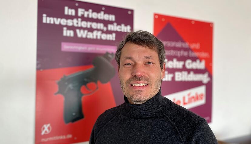 Florian Vollert ist guter Dinge, dass es die Linke am 8. März erstmals in den baden-württembergischen Landtag schafft. Florian Vollert ist guter Dinge, dass es die Linke am 8. März erstmals in den baden-württembergischen Landtag schafft.