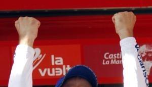 Der Slowene Borut Bozic freut sich über den Tageserfolg. Der Slowene Borut Bozic freut sich über den Tageserfolg.