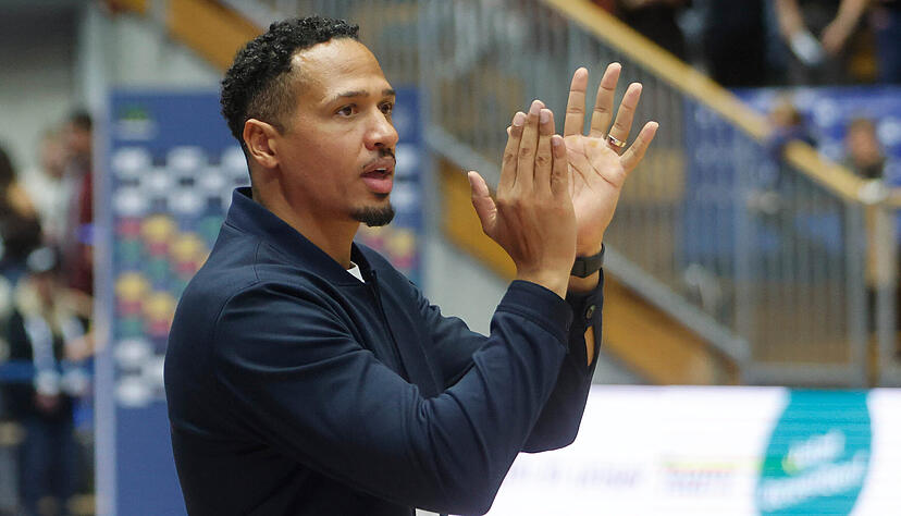 Der Crailsheimer Trainer David McCray zeigte sich zufrieden.
Foto: Schmerbeck