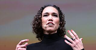 Da waren die Haare noch dran: FDP-Generalsekret&auml;rin Nicole B&uuml;ttner vor zehn Wochen in Stuttgart. (Archivbild)