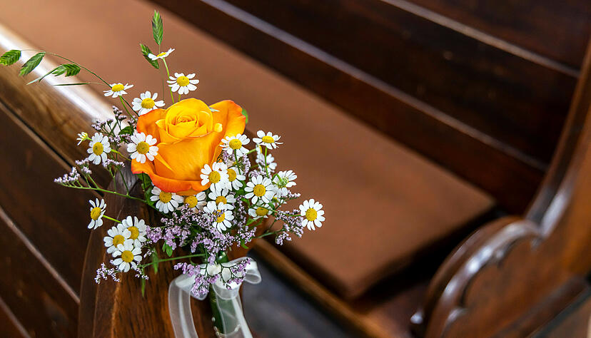 Die Kilianskirche wird f&uuml;r Pop-up-Trauungen geschm&uuml;ckt sein (Symbolbild).