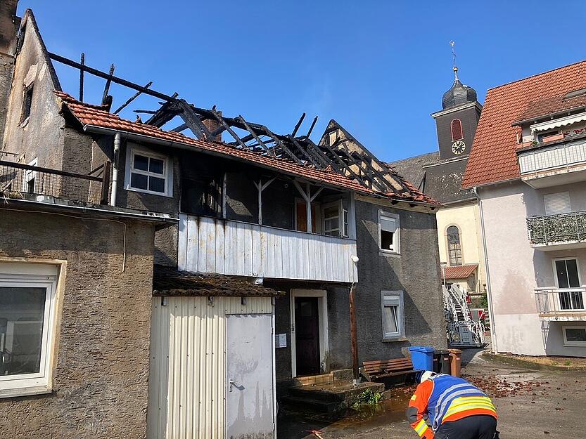 Brand in Asylbewerberunterkunft in Kirchardt