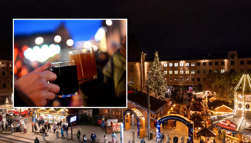 Vom 21. November bis zum 22. Dezember verbreiten die Holzhäuschen, Fahrgeschäfte, eine Bimmelbahn und eine Eisbahn weihnachtliche Stimmung. Glühwein gibt es auf dem Heilbronner Weihnachtsmarkt natürlich auch.