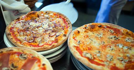 Pizza und Pasta statt Schnitzel und Wurst: Der Geschmack wird immer internationaler.