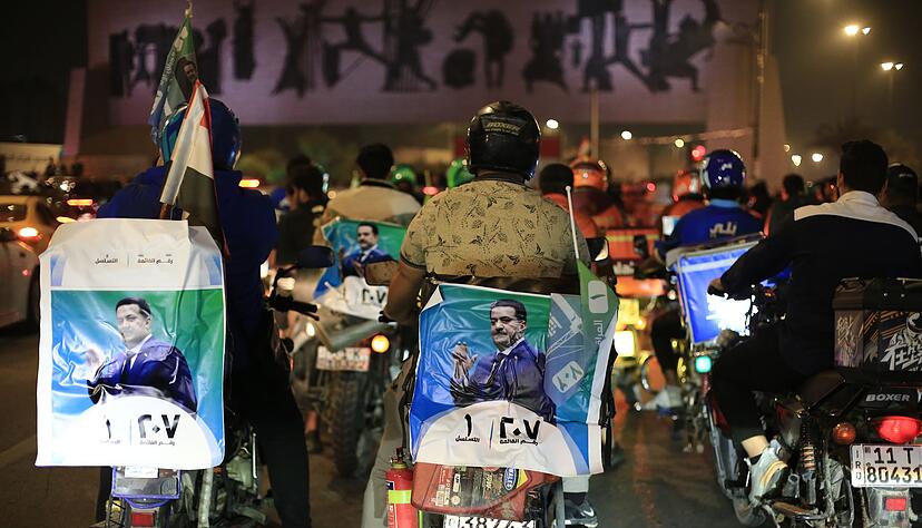 Die Liste von Ministerpr&auml;sident al-Sudani gewinnt die Parlamentswahl im Irak.