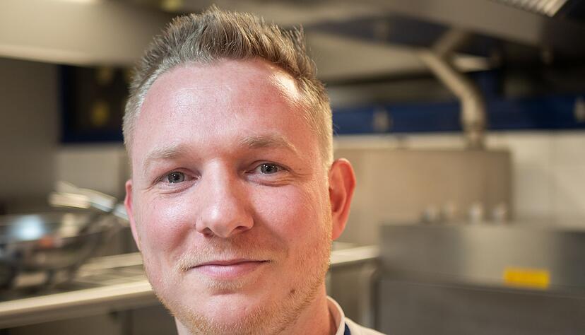 Alexis Tison ist K&uuml;chenchef im Restaurant Le Riva Bella.