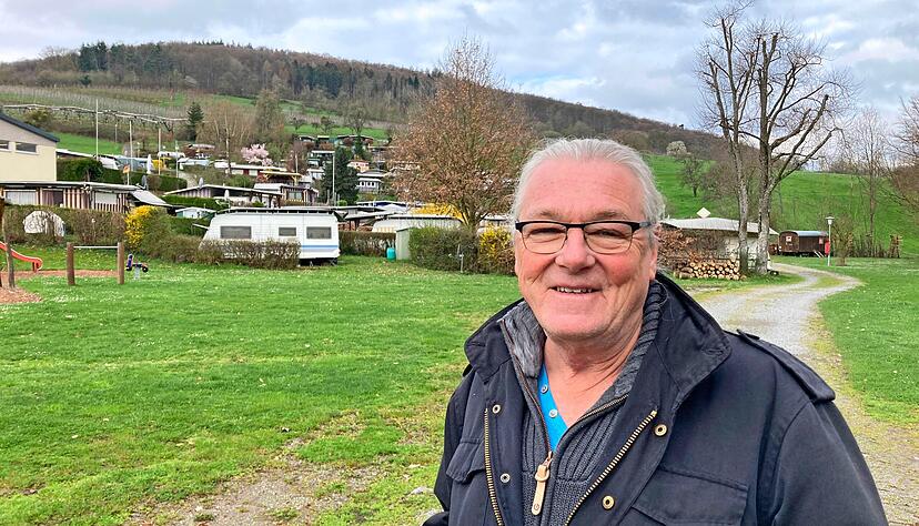 Seit 2006 ist Andreas Kurz für den Campingplatz in Untersteinbach verantwortlich.
Foto: Heike Kinkopf