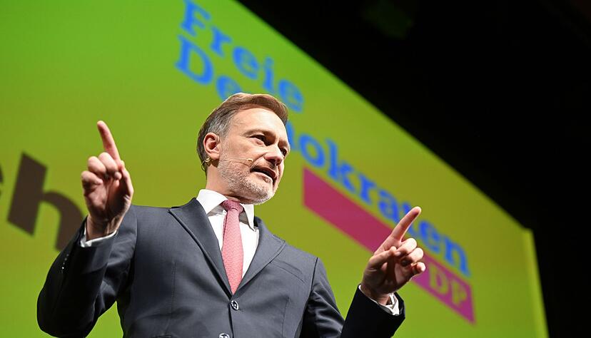 Lindner will Aufbruchstimmung vermitteln.