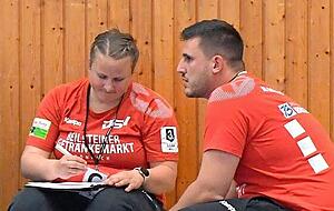 Tabea Heidecker (links) wird weiterhin als Co-Trainerin fungieren.