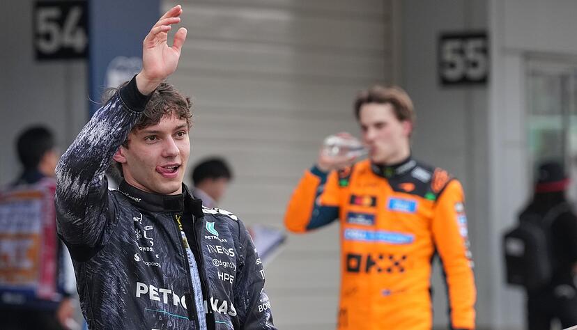 Kimi Antonelli ist der jüngste WM-Spitzenreiter der Formel-1-Geschichte. Kimi Antonelli ist der jüngste WM-Spitzenreiter der Formel-1-Geschichte.